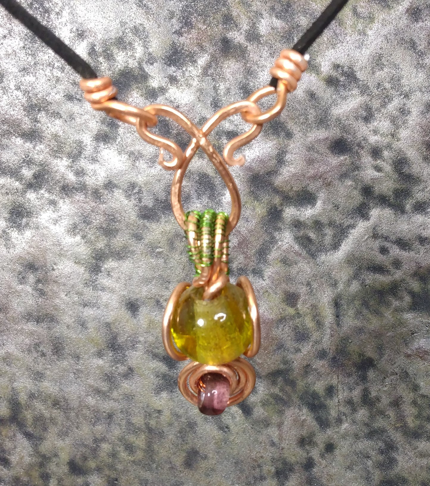 Big glass bead