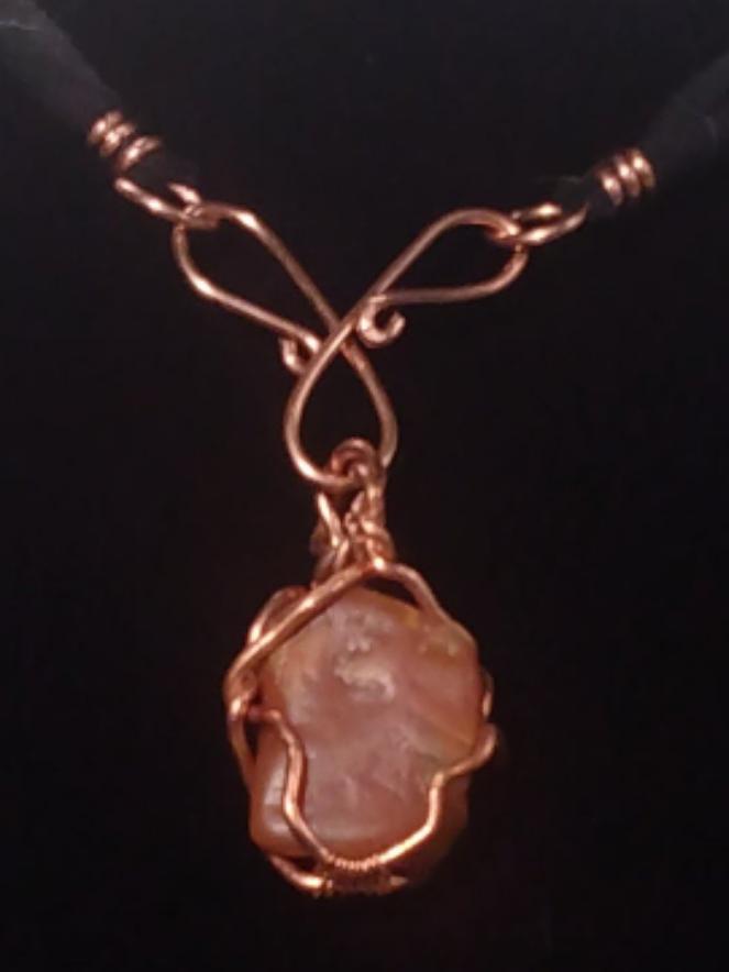 Orange agate