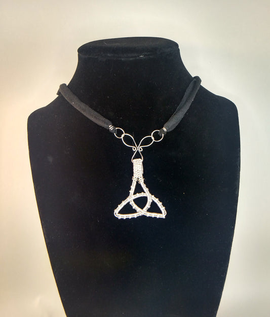 Small Triquetra/ Celtic Trinity knot Pendant