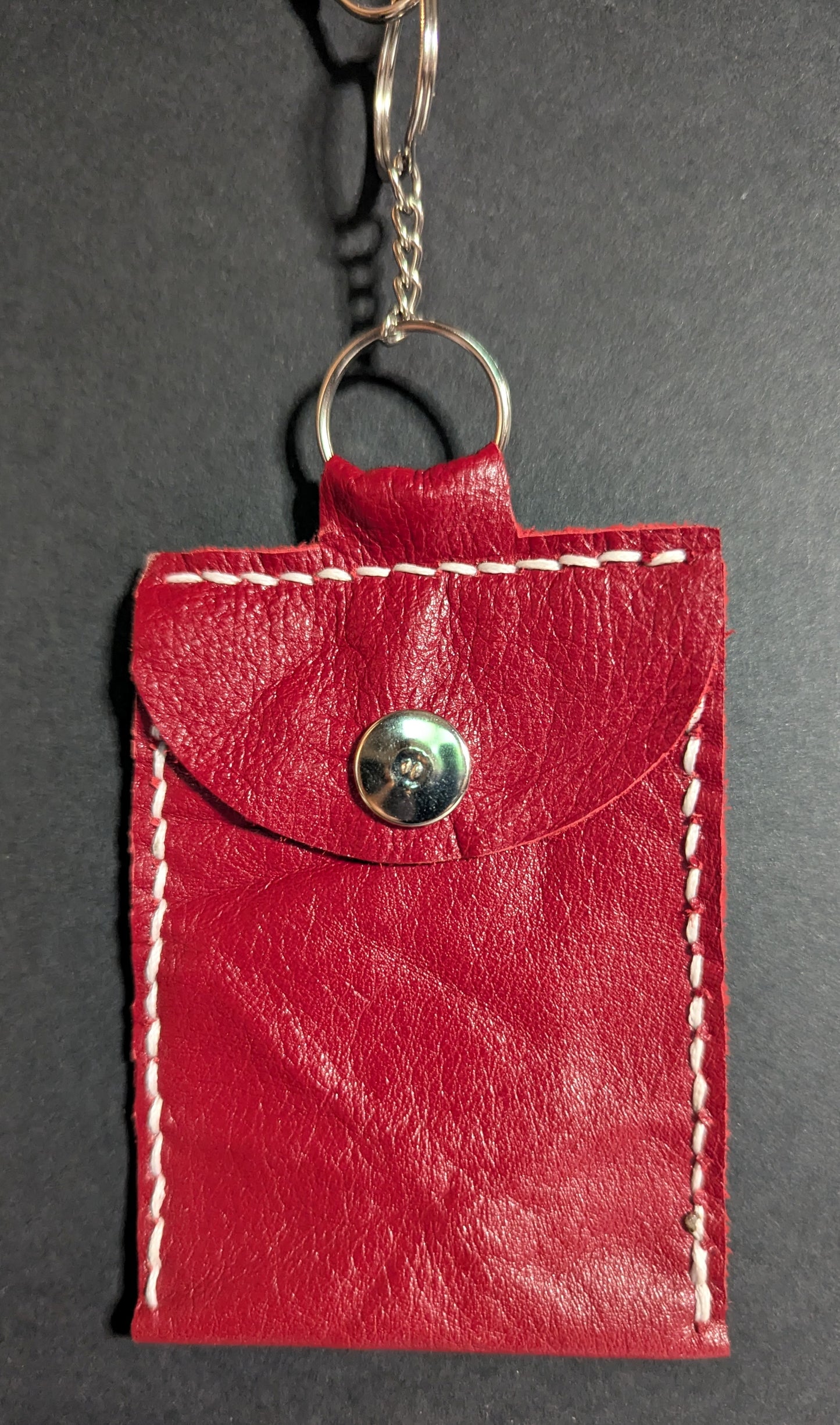 Leather Wallet Keychain