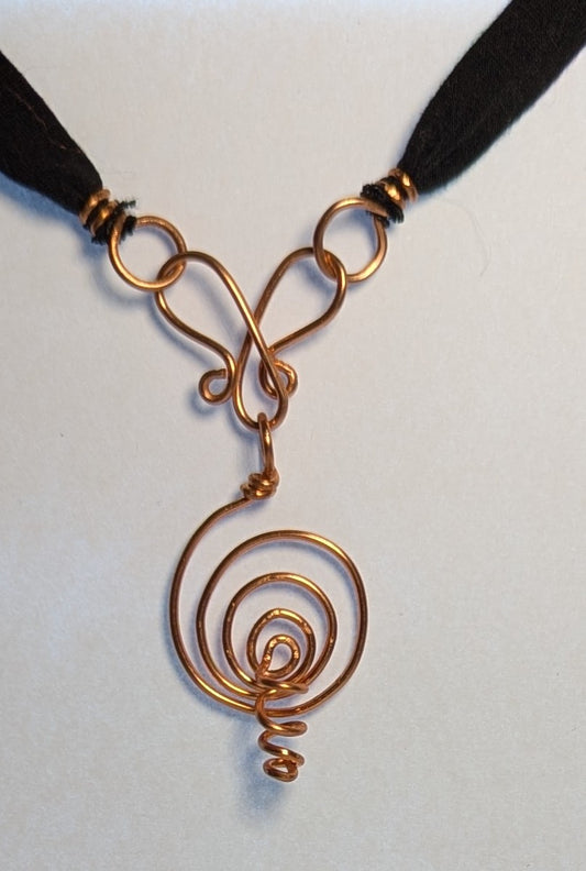 Spiral Bud Pendant