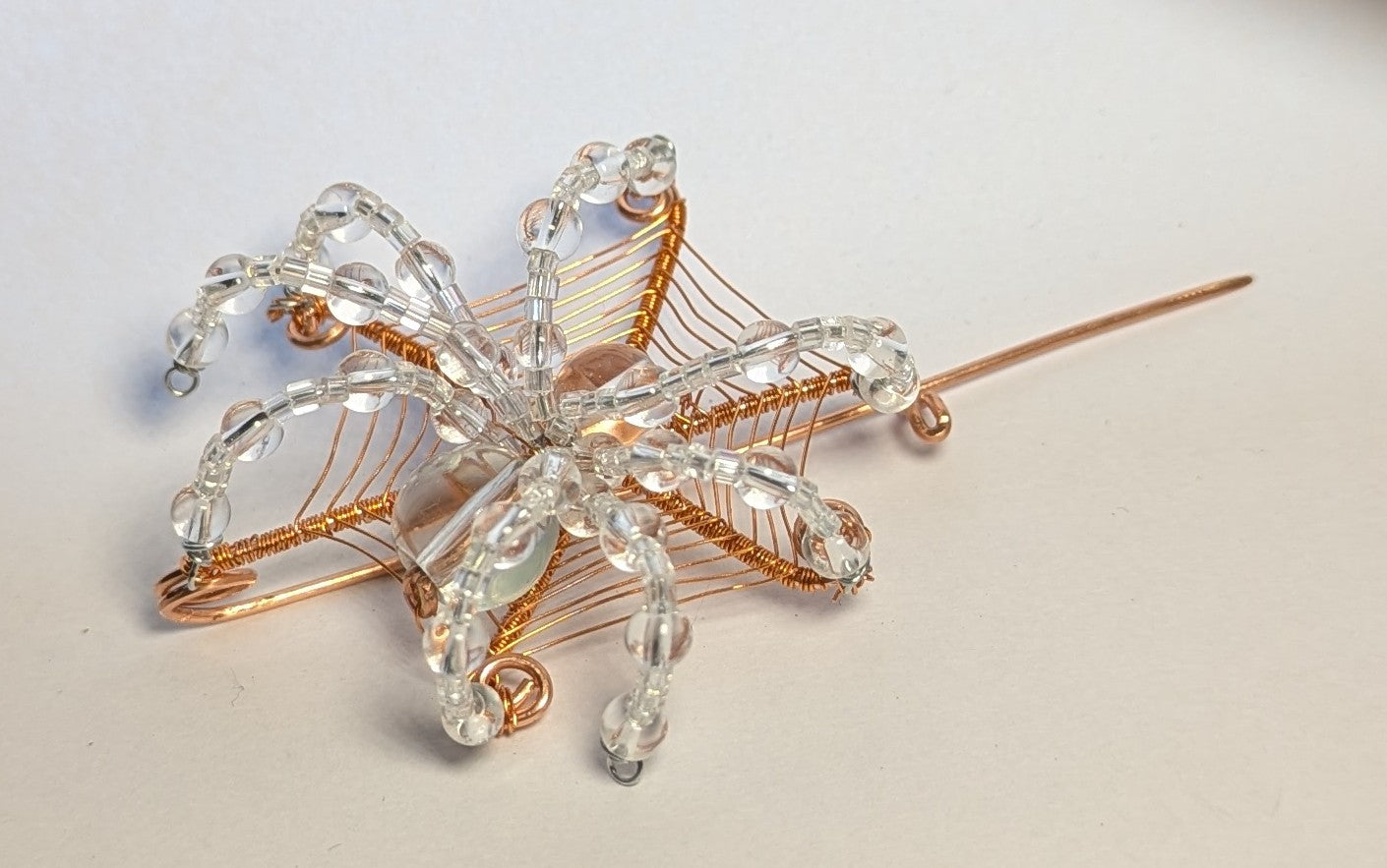 Glass Spider Pin