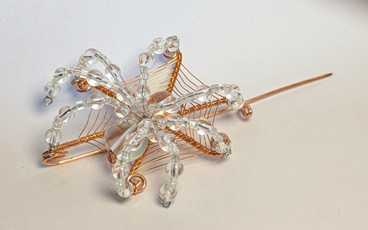 Glass Spider Pin